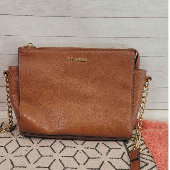 STEVE MADDEN CAMEL TAN SHOULDER BAG - Picture 2 of 16